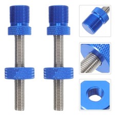  2 Pcs Center Shaft Anti-detachment Device Bicycle Anti-drop Crank Fixing Bolt