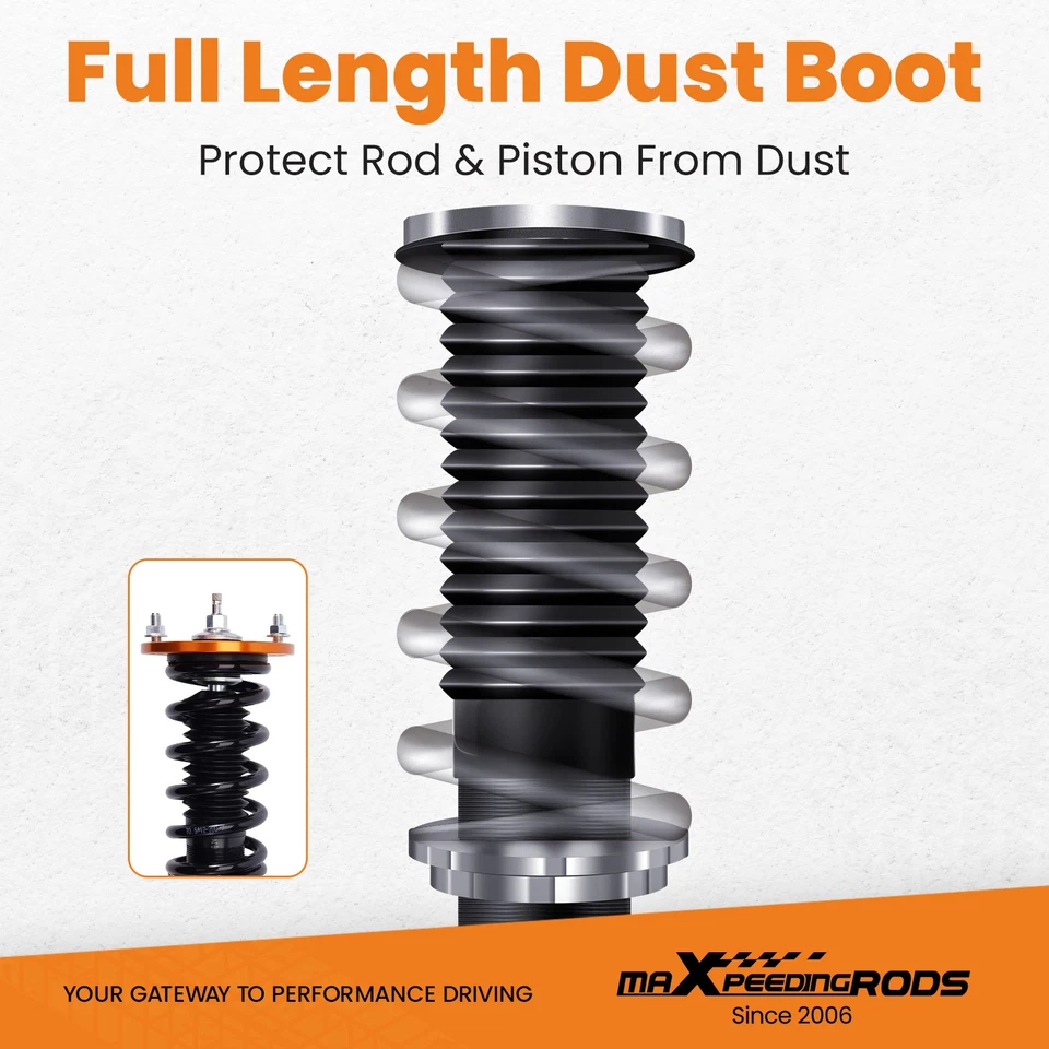 Suspensión roscada para Honda Accord 1990-1997 Honda Acura CL 1997-1999 suspensión - Imagen 2 de 4