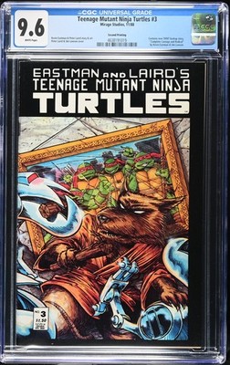 Teenage Mutant Ninja Turtles 3 CGC 9.6 Second Printing