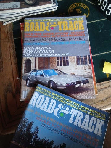 Road And Track 1977 Full Year Lot of 12 Magazines Porsche Ferrari Zephyr Cars - Picture 11 of 16