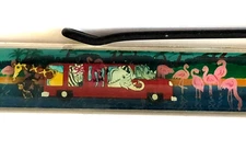 San Diego Zoo Floaty Pen Moving Animal Truck Elephant Flamingo Zebra Giraffe Vtg