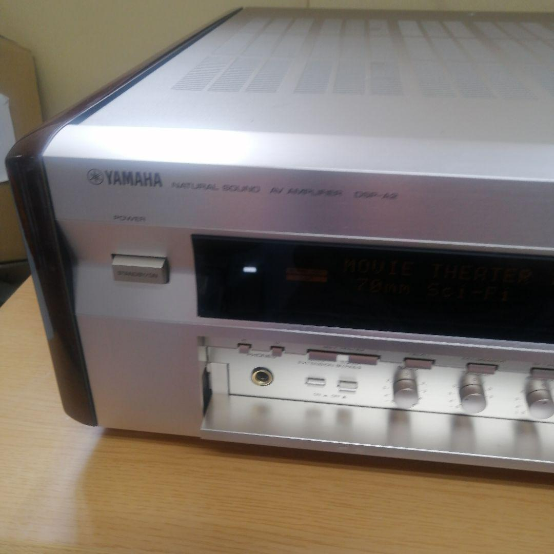 【美品】YAMAHA DSP-A2 AVアンプ オーディオ機器 約21kg 本体 Yamaha DSP-A2 AV Amplifier Silver Audio Equipment w/Remote