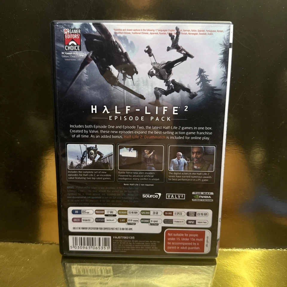 Half Life 2 Episode Pack - DVD ROM USED PC GAME Windows - Image 2 of 3