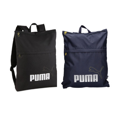 Puma Freizeitrucksack Phase Elemental   Varianten Schwarz/Dunkelblau 090695