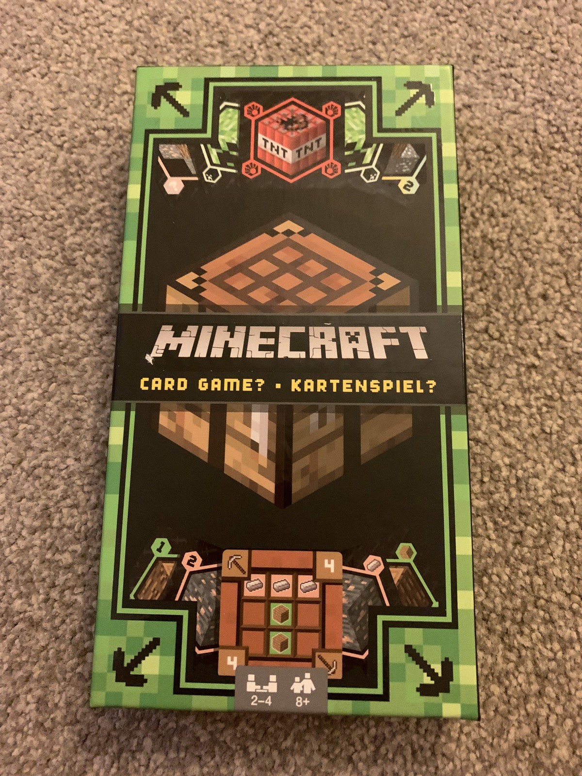 Minecraft EL JUEGO DE CARTAS OFICIAL ¿EXCELENTE ESTADO? ¿NUEVO?