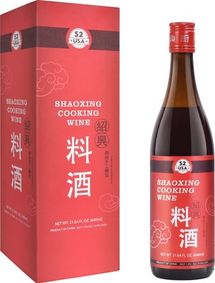 52Usa Shaoxing Cooking Wine 21.64 Fl Oz, Chinese Asian Cooking Wine, S
