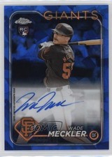 2024 Topps Chrome Sapphire Edition Auto 42/199 Wade Meckler #CSA-WM Auto 9yx