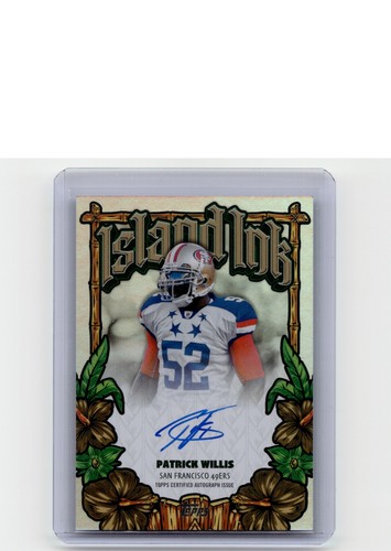 Patrick Willis #II-PW 2026 Topps Flagship Island Ink card
