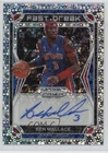 2021-22 Panini Prizm Fast Break Ben Wallace #FB-BWL Auto HOF 0fo5