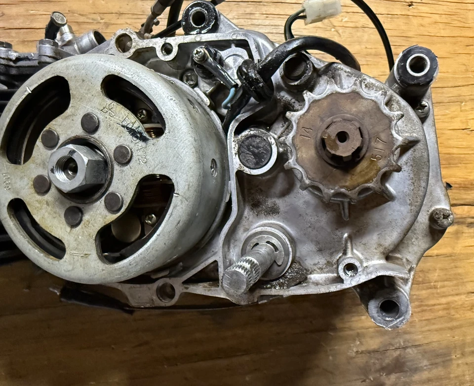 76-77 YAMAHA CHAMP LB-80 OEM RUNNING MOTOR - Image 4 of 4
