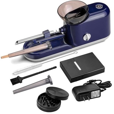 Electric Pre Roll Machine + Grinder Set