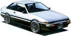 Fujimi 1/24 No.57 TRUENO APEX Late '85 - Scale Model Kit ID-57 plastic model F/S