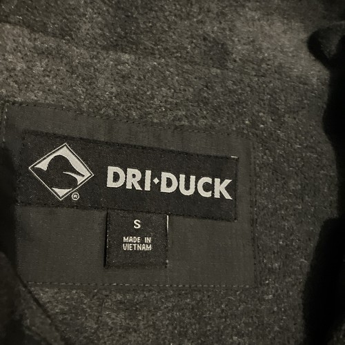 DRI DUCK DDX Agility Mens Black ZipUp Jacket Waterproof Water Resistant Sm - Picture 5 of 9