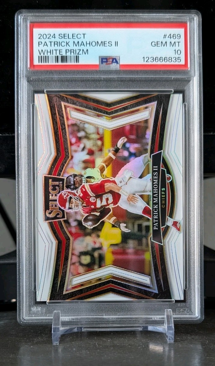 2024 Select Patrick Mahomes /35 White Prizm Field Level Chiefs #469