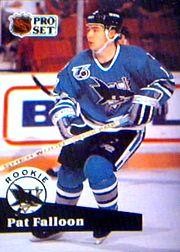 1991-92 Pro Set #558 Pat Falloon - HKY