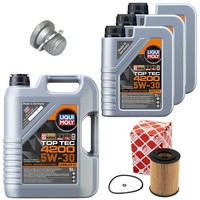 MotoröL Filter Set Top Tec 4200 5W-30 8 Liter + Schraube FüR Mercedes E-Klasse