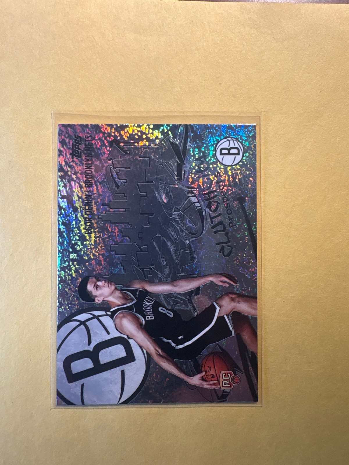 2025-26 Topps Egor Demin RC HOLO FOIL #CC-8 Clutch City Prospects Rookie 1