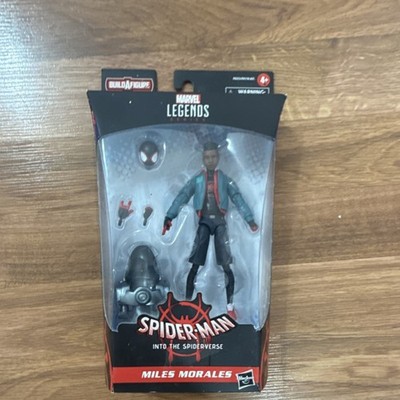 Hasbro Marvel Legends Miles Morales Spider-Man Into the Spider-Verse Build-A-Fi 