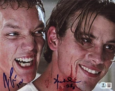 Matthew Lillard Skeet Ulrich Signed 8x10 Photo Scream Autograph Beckett Witness