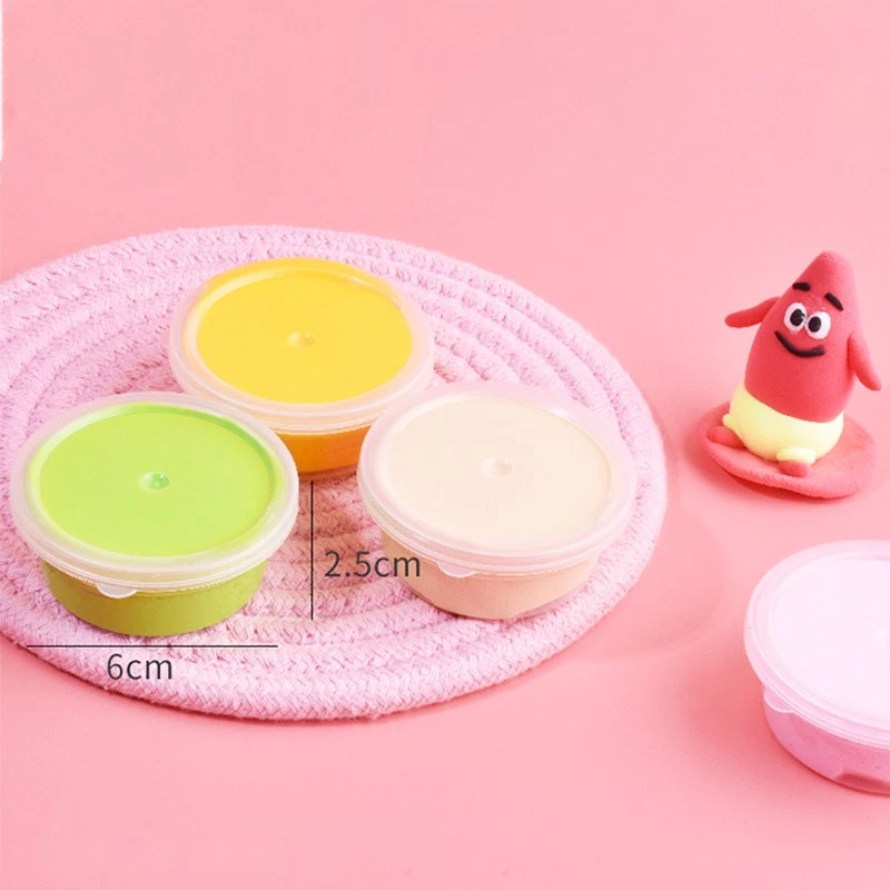 Knete bunt Bastelknete Kinderknete Knetgummi Knetmasse und Modelliermasse 20 g - Bild 2 von 4