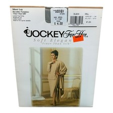 1993 Jockey for her Soft Elegance Microfiber Control Top Pantyhose S Celadon