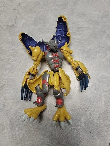 Digimon Wargreymon Agumon Digivolving  Figure Vintage Bandai 1999 Complete