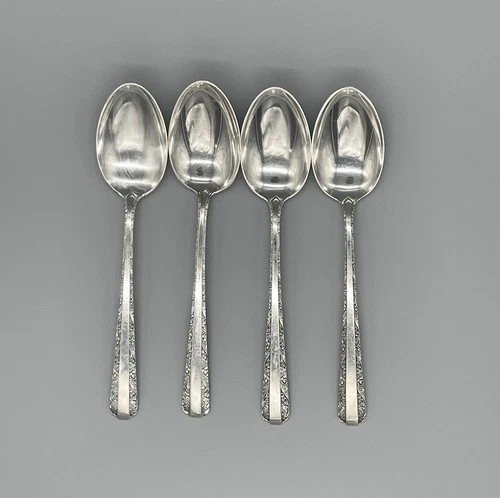Vintage Towle Sterling Silver Candlelight Teaspoons  6”- Set of 4
