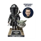 Matt Olson Star Wars Mandalorian Grogu Bobblehead Removable Helmet Collectible
