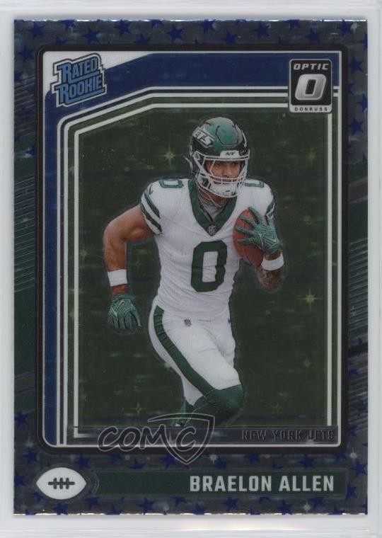 2024 Panini Donruss Optic Rated Rookie Stars Prizm Braelon Allen #211 1k9t