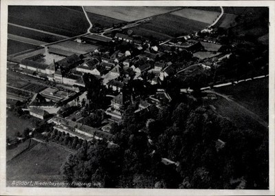 Postcard Adldorf Eichendorf in Lower Bavaria, aerial photo - 11268887