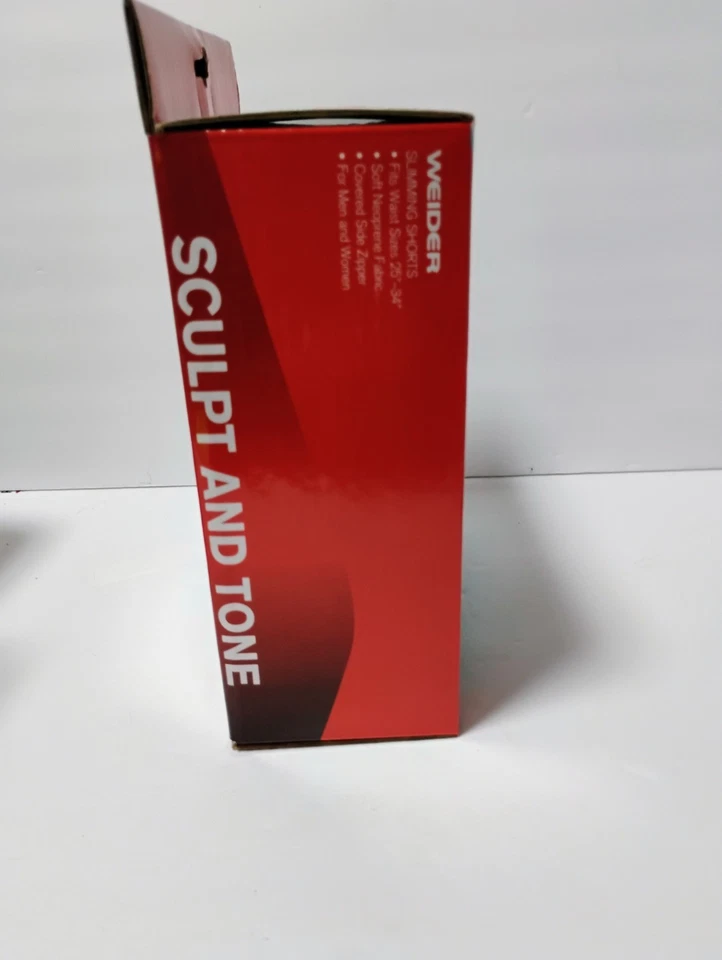 Nuevos Pantalones Cortos Weider Adelgazantes Esculpidos y Tonos S/M - Negros   Foto 4 de 4