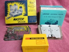 Lot 5pcs 16MM 8MM Splicers Movie Film CRAIG KODAK MANSFIELD LENTAR GAF Kalart