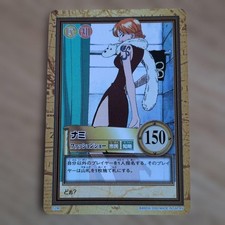 One Piece Carddass Hyper Battle Nami Fashion Show C296 Card, Slight Damage