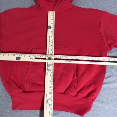 Yeezy x Gap YZY RED Double Layered Adult Hoodie Small for sale