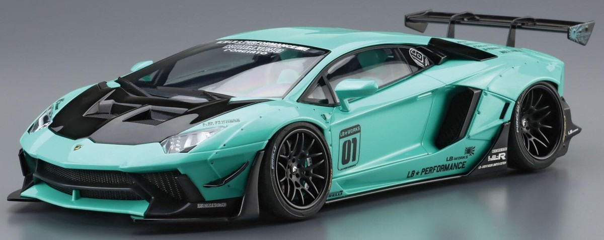 Aoshima 1/24 LIBERTY WALK No.21 LB-WORKS Lamborghini Aventador LTD