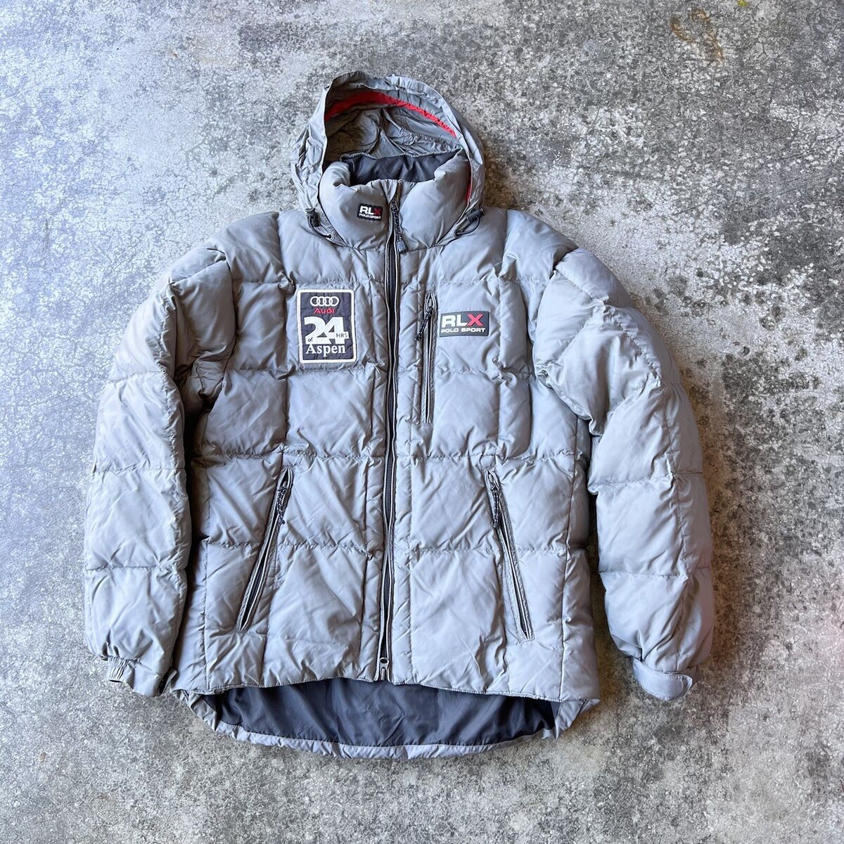 Vintage Ralph Lauren Polo RLX Aspen Audi Down Puffer Jacket Vintage Ralph Lauren Polo RLX Aspen Audi Down Puffer Jacket