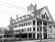 1900-1910 Thayer's Hotel, Littleton, NH Vintage/ Old Photo 8.5" x 11" Reprint