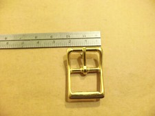 1 1/2" Solid Brass Middle Bar Roller Buckle Pack Of 2 
