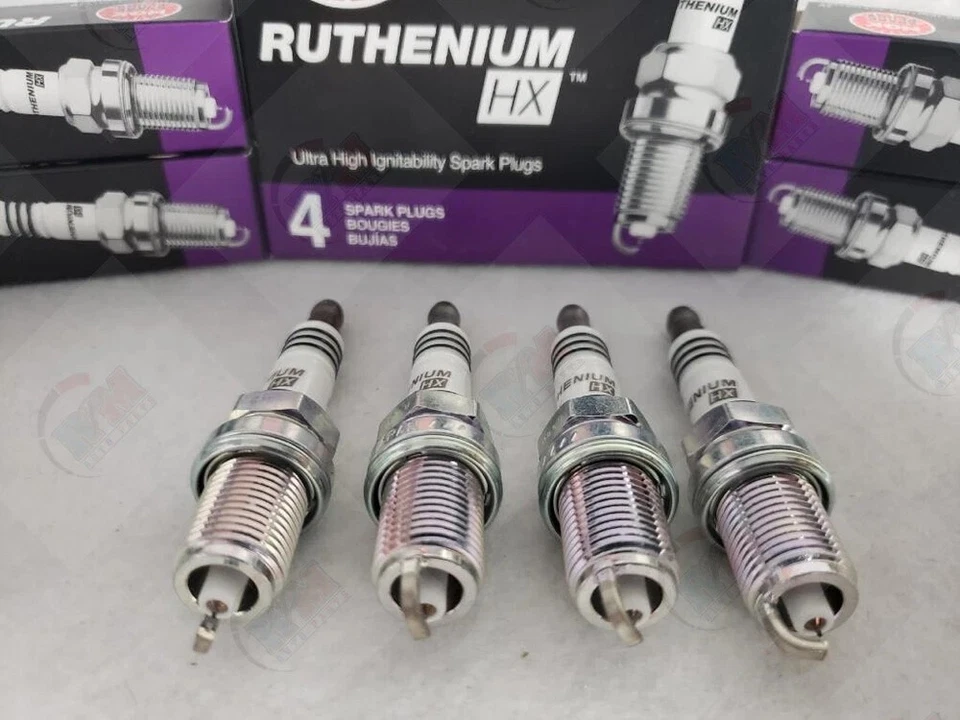 NGK RUTHENIUM HX Spark Plugs LFR5AHX 96355 Set of 4 - Image 4 of 4