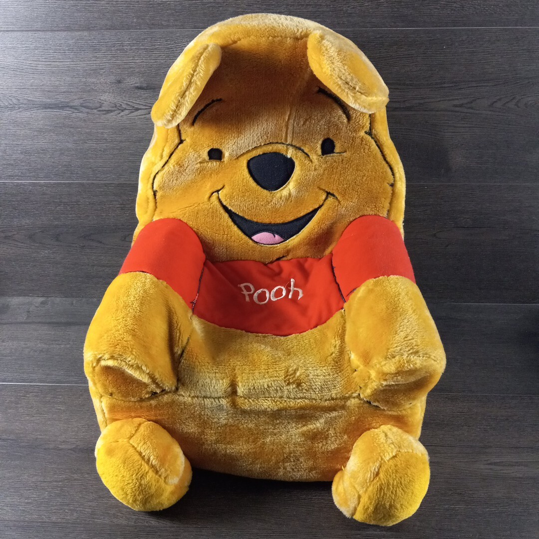 Vintage Disney Winnie The Pooh Kids Child Toddler Foam Plush Chair