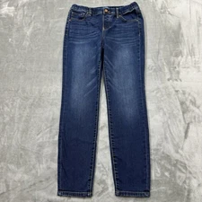 Jag Jeans Womens 8/29 Blue Valentina Skinny Stretch Dark Wash Denim Pull On Logo