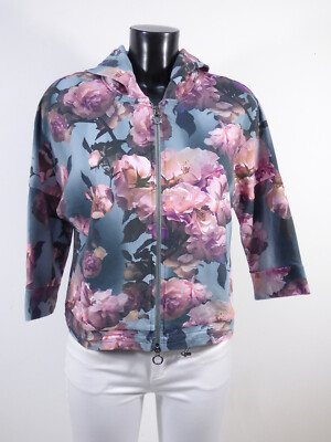 RIANI Damen Jacke Gr 40 DE / Mehrfarbig mit Muster Wie Neu  ( S 4171 )