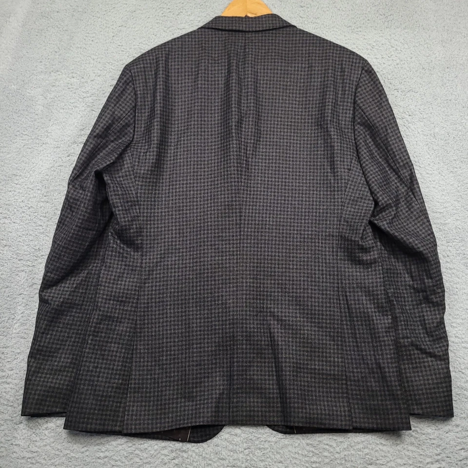Boss Hugo Boss Johnston2 Men's 42R (44) Blazer Wool Plaid Sports Coat Jacket NWT - Image 2 of 4