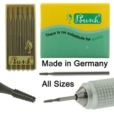 Busch Jewelry Bur Figure 23 Jewelers Cone Square Bur Pack of 6 Burs 007-031