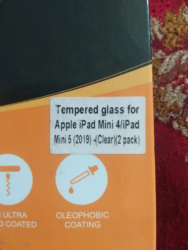 2xProtector de pantalla de vidrio templado mate antirreflejo para Apple iPad 10.2 2019-2021 Foto 3 de 3