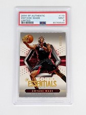 2004-05 SP Authentic Limited #110 Dwyane Wade /100 PSA 9 POP 2 Miami Heat