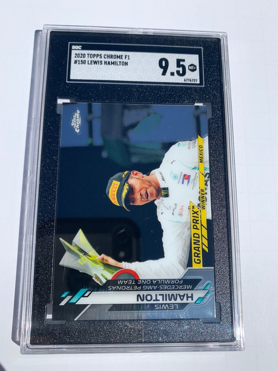 2020 Lewis Hamilton Topps Chrome F1 9.5 | eBay
