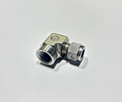 770L_SS_3/8x3/8 Ham-Let Let-Lok 3/8'' x 3/8'' FNPT Stainless 316L Female Elbow