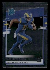 2020 Clearly Donruss #RR-VJ Van Jefferson Rookie Los Angeles Rams