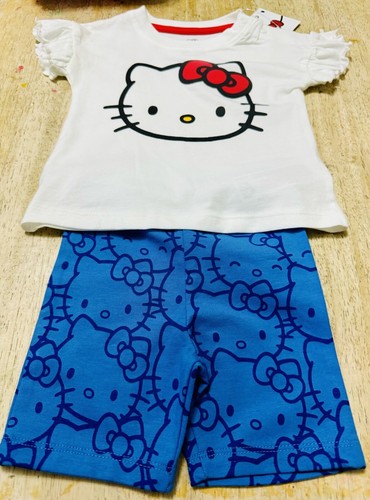 Hello Kitty Baby Girls 2 Piece Outfit❤️CUTE Legging T-Shirt Set 6-9 Months💝BNWT - Picture 7 of 21